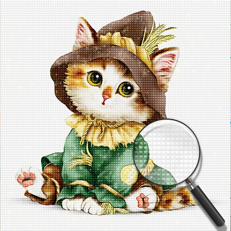 Wizard Cat Diamond Painting