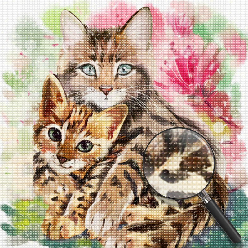 Leopard cat 5D DIY Diamond Painting Kits