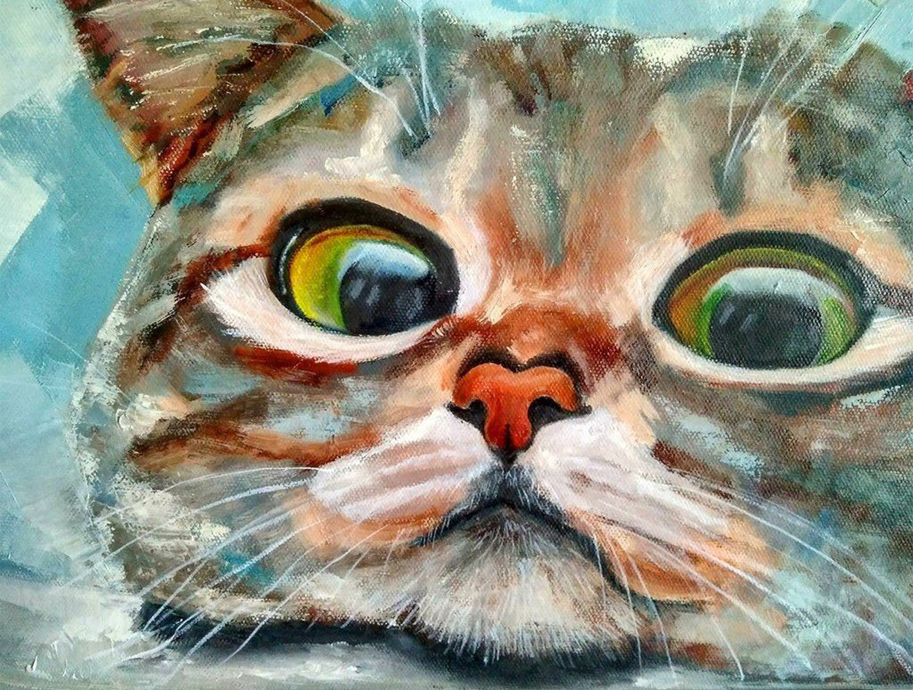 Silly Cat Diamond Painting