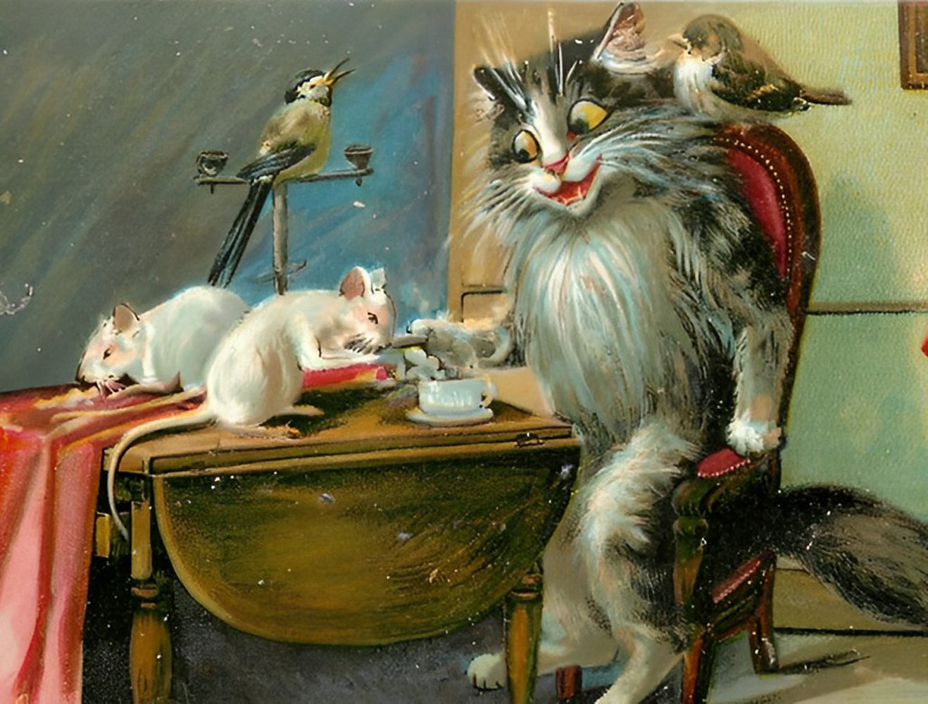 Weird Cat Diamond Painting