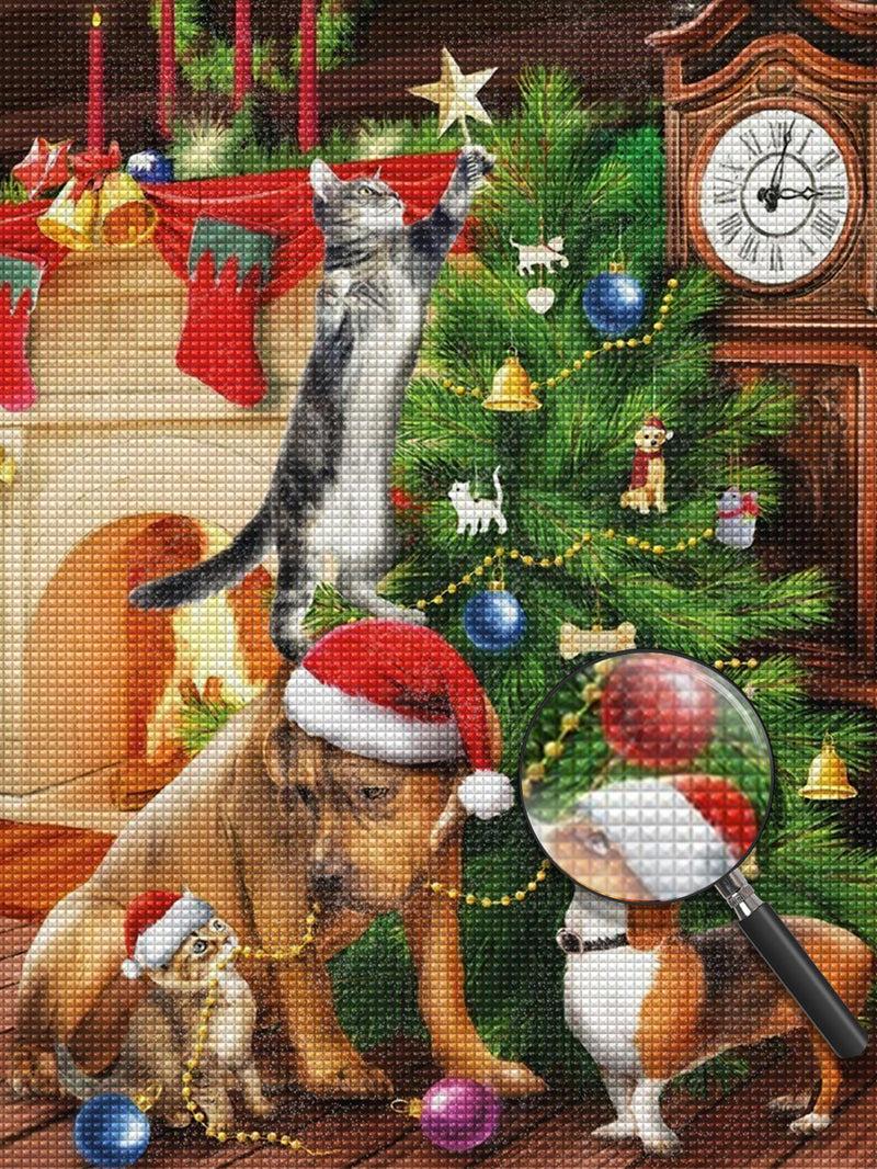 Christmas feast Diamond Painting