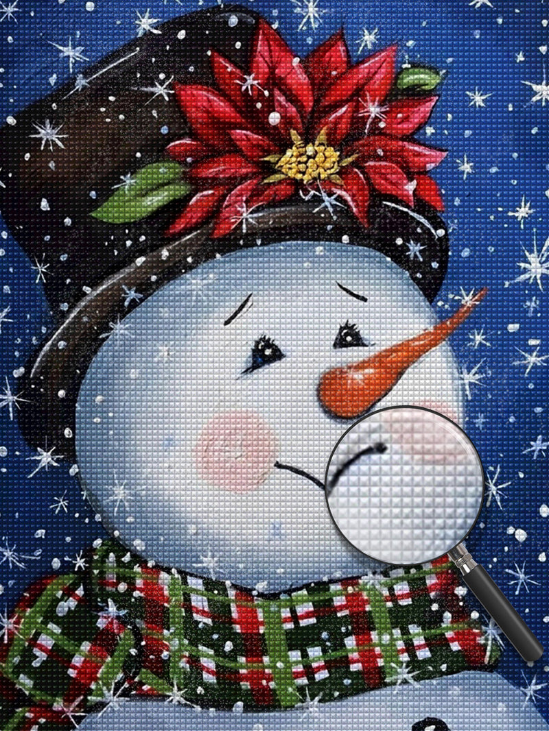 Fancy Snowman Diamond Painting
