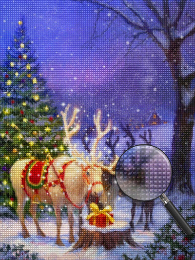Beautiful Reindeers 5D DIY Diamond Painting Kits