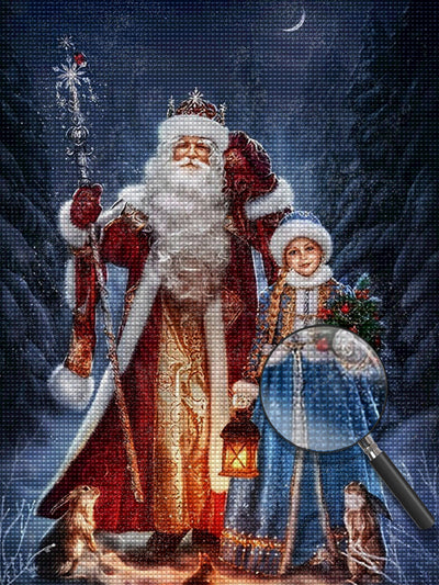 Christmas and Dressed up girl 5D DIY Diamond Painting Kits