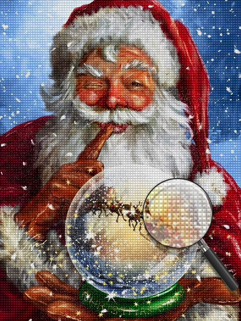 Naughty Santa Claus Diamond Painting