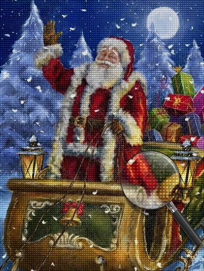 Sleigh Full Of Presents Diamond Painting