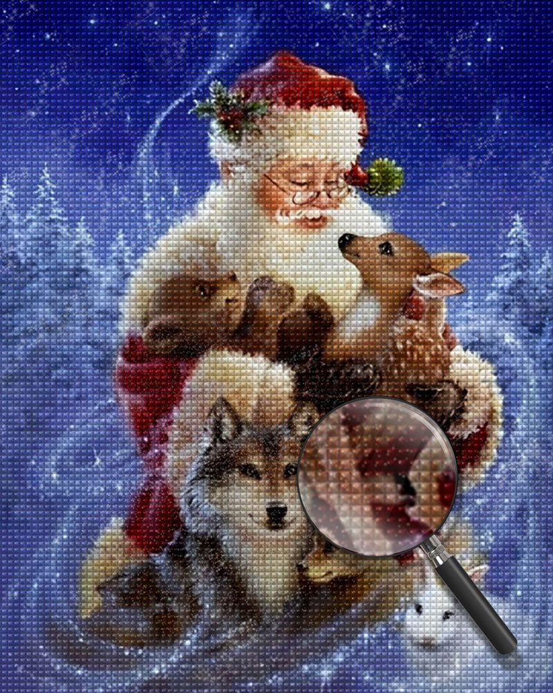 Christmas with Animals 5D DIY Diamond Painting Kits