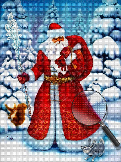 Santa Claus and the Ice Scepter Diamond Painting