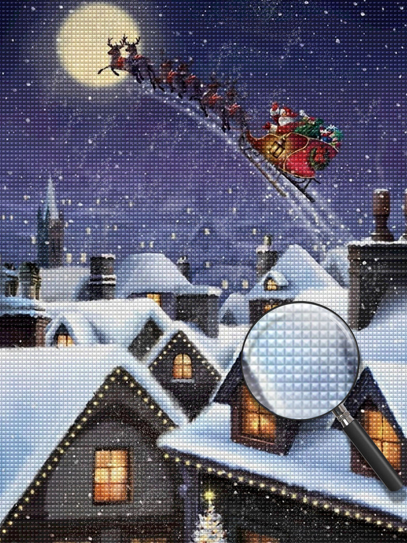 Christmas Sleigh 5D DIY Diamond Painting Kits