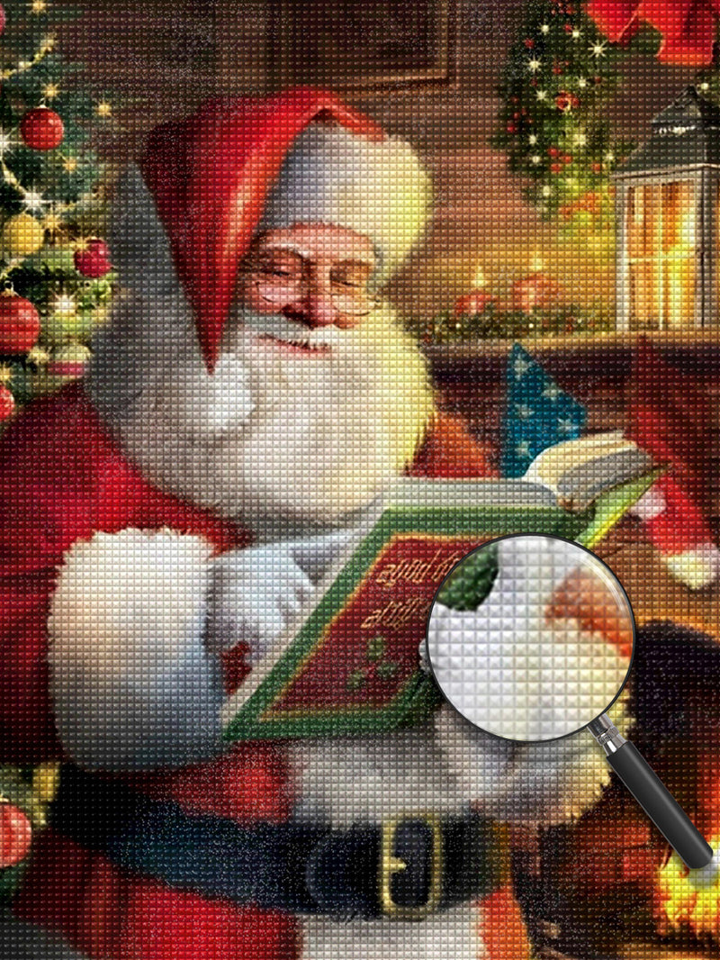 Christmas Reading Diamond Painting