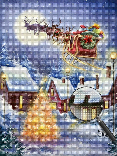 Christmas 5D DIY Diamond Painting Kits DPCHRH1330