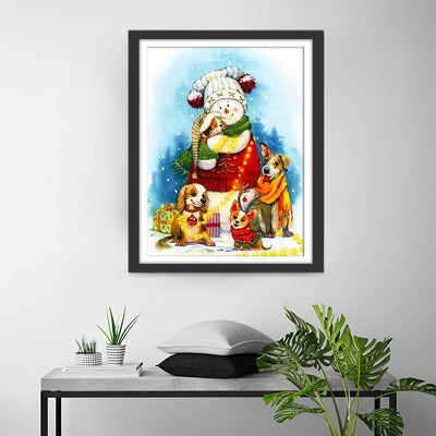 Frosty the Snowman Diamond Painting