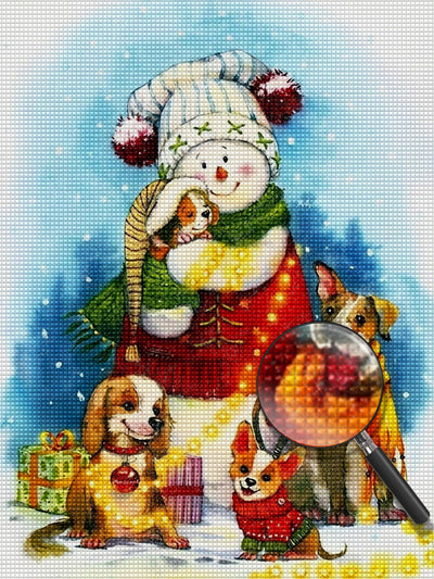 Frosty the Snowman Diamond Painting