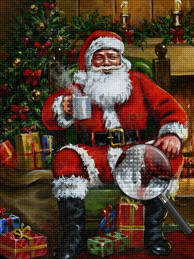 Santa's Workshop Mail Room Diamond Painting