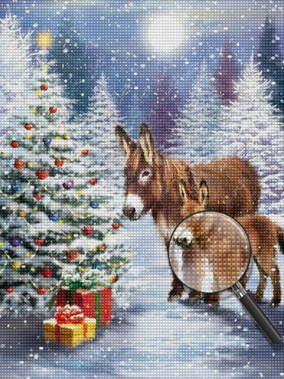 Two Little Donkeys 5D DIY Diamond Painting Kits