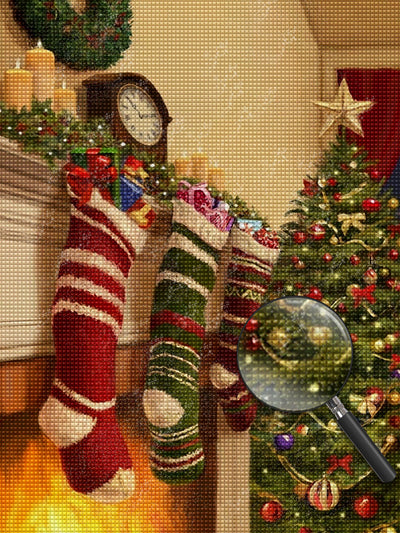Christmas Stockings Diamond Painting