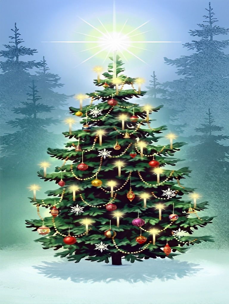 Christmas Tree Diamond Painting