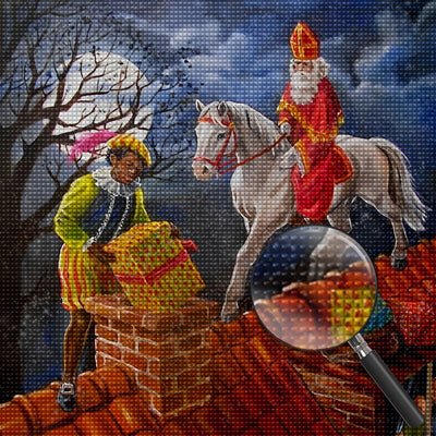 Bishop and boy Diamond Painting