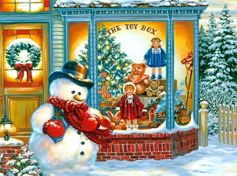 Christmas 5D DIY Diamond Painting Kits DPCHRW1103