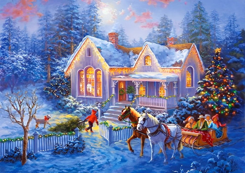 Fantastic House 5D DIY Diamond Painting Kits