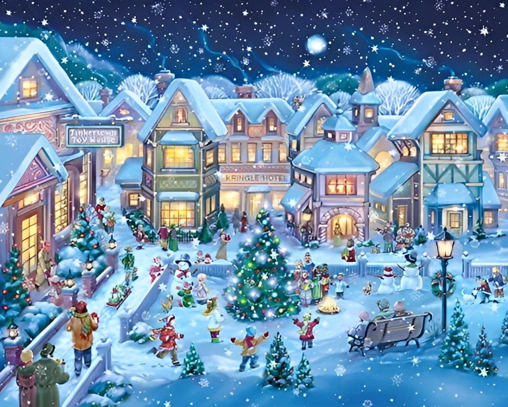 Christmas Square Diamond Painting