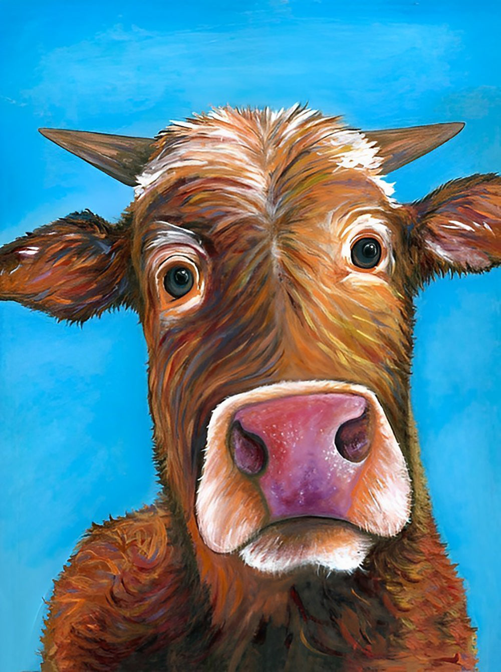 Foolish Domestic Ox Diamond Painting