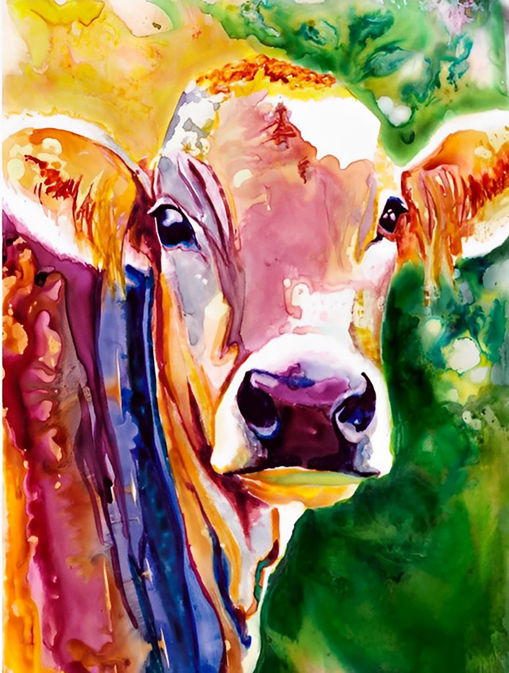 Domestic Ox Diamond Painting