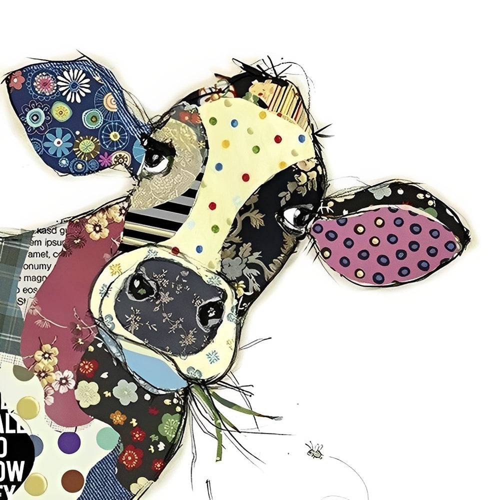 Cow with Designs Diamond Painting