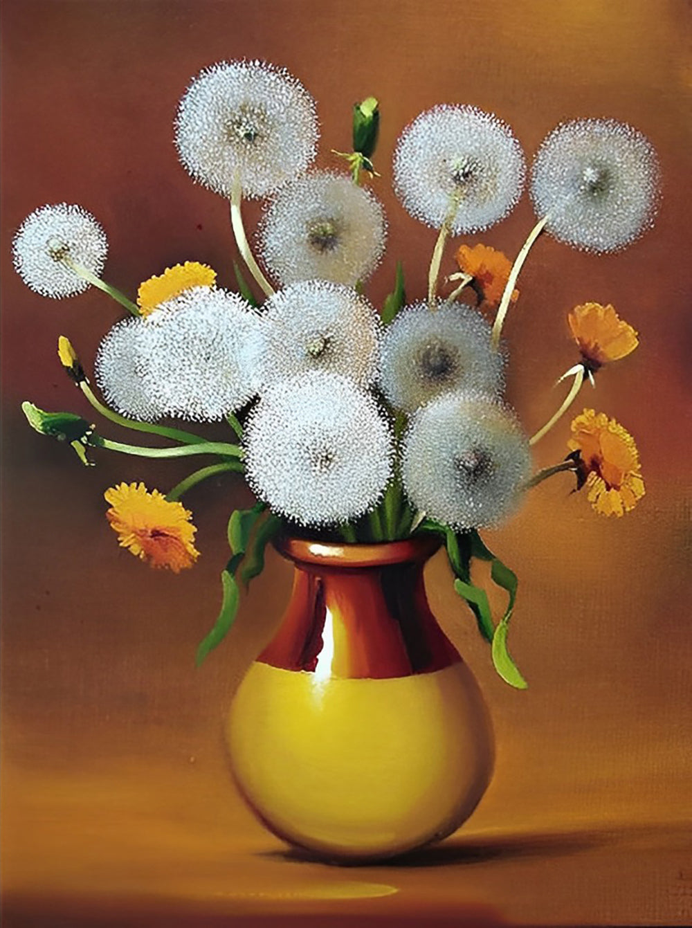 Bouquet of Dandelions Diamond Painting