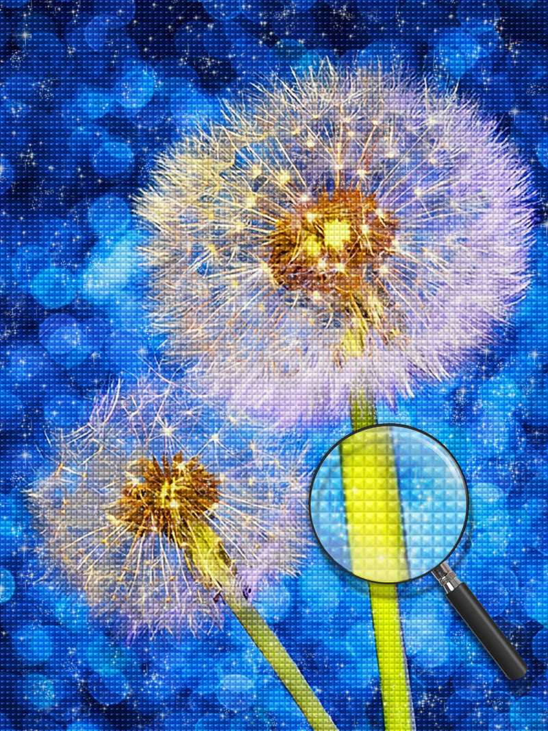 Two Bright Dandelions 5D DIY Diamond Painting Kits