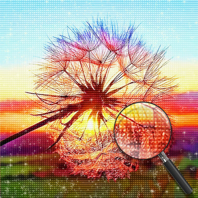 Dandelion and the Sun 5D DIY Diamond Painting Kits