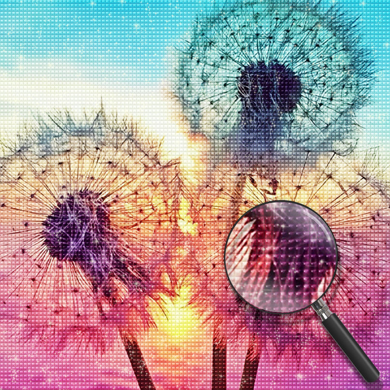 Dandelions and the Sun 5D DIY Diamond Painting Kits