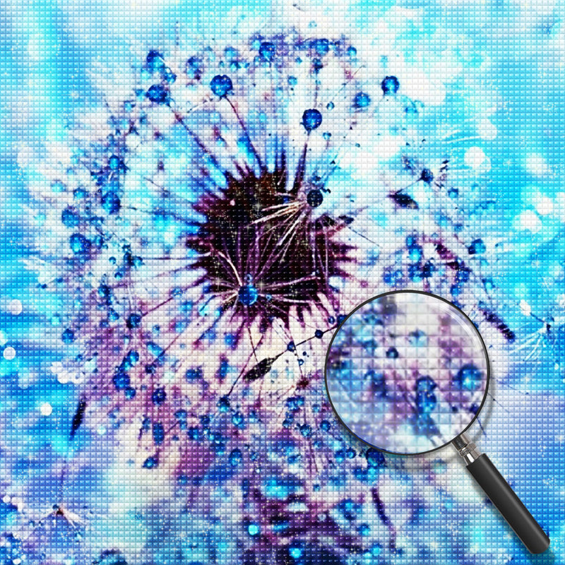 Dandelion Blue 5D DIY Diamond Painting Kits