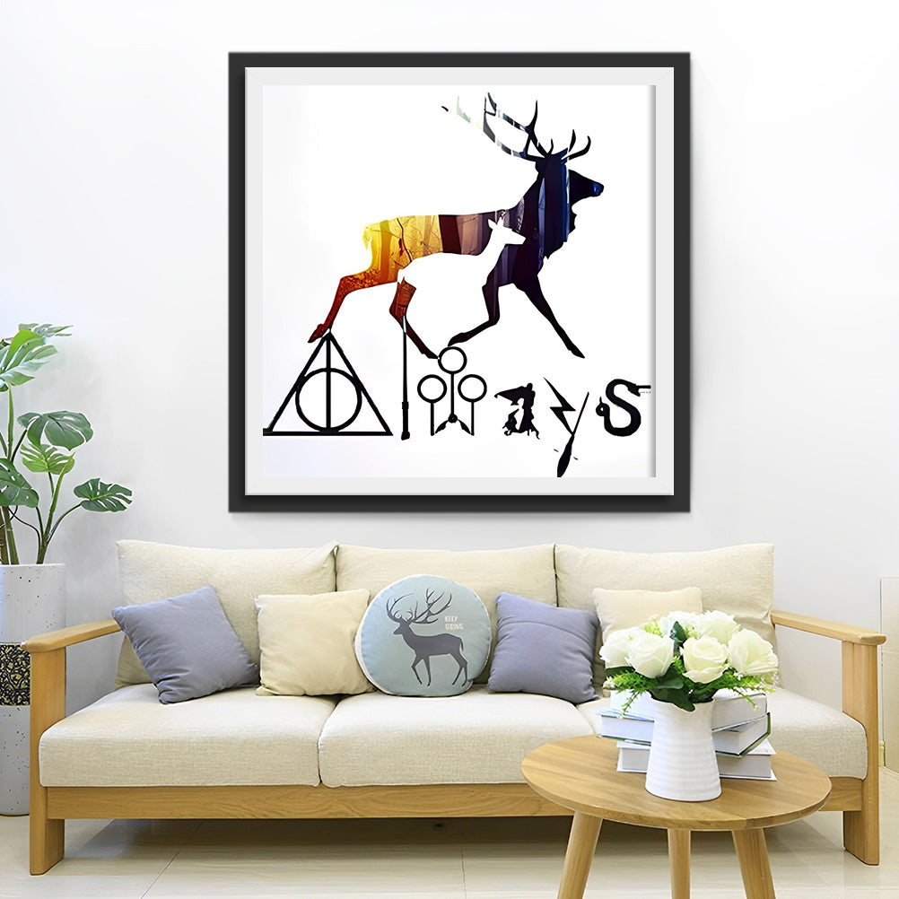 Reindeer Always Diamond Painting
