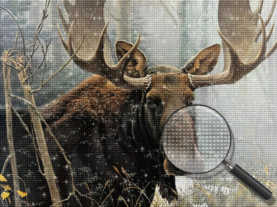 Moose Diamond Painting