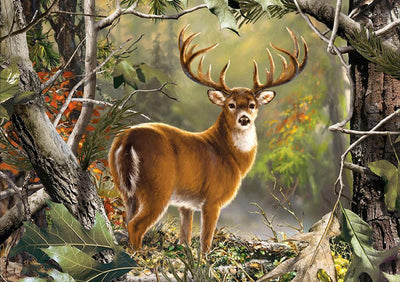 Deer with Huge Antlers 5D DIY Diamond Painting Kits