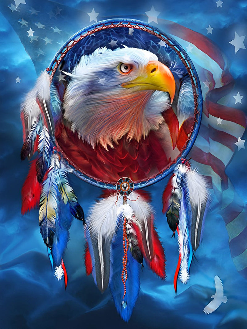 United States Dream Catcher Diamond Painting