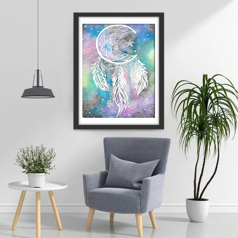 Moon Dream Catcher Diamond Painting