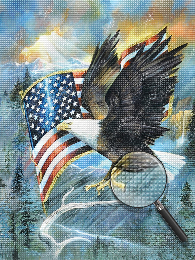 President Eagle Diamond Painting