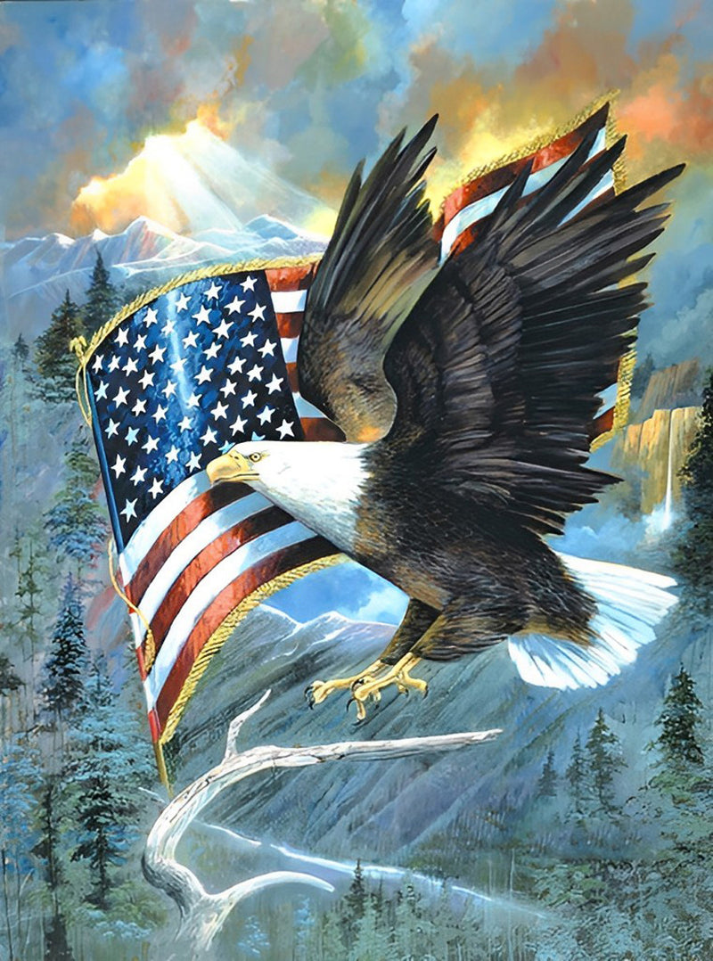 President Eagle Diamond Painting