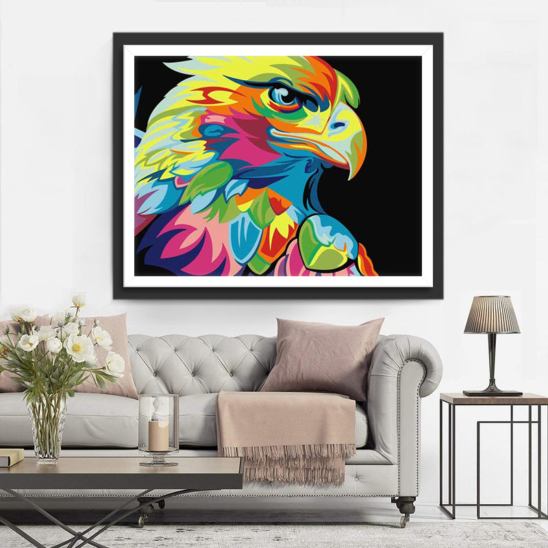 Colorful Eagle Diamond Painting