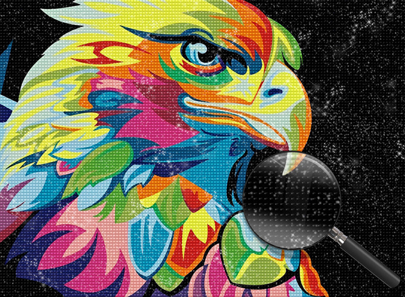 Colorful Eagle Diamond Painting