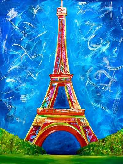 Eiffel 5D DIY Diamond Painting Kits DPEIFH19