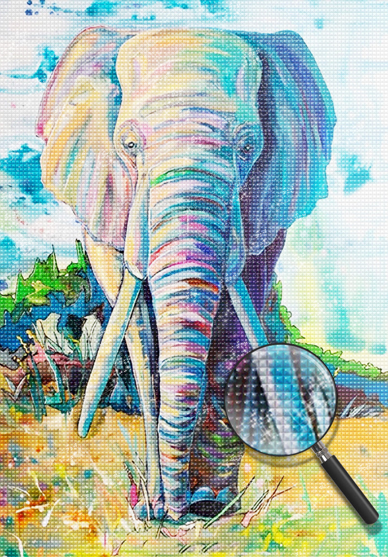 Elephant 5D DIY Diamond Painting Kits DPELEH118