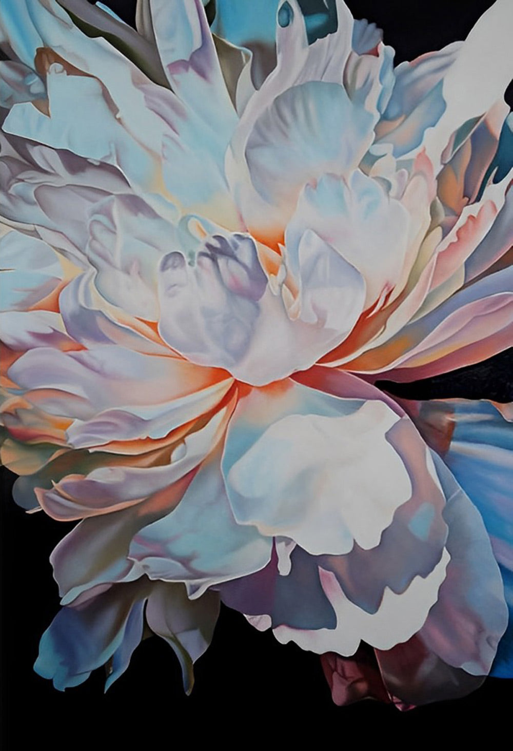 Beautiful White Peony Diamond Painting