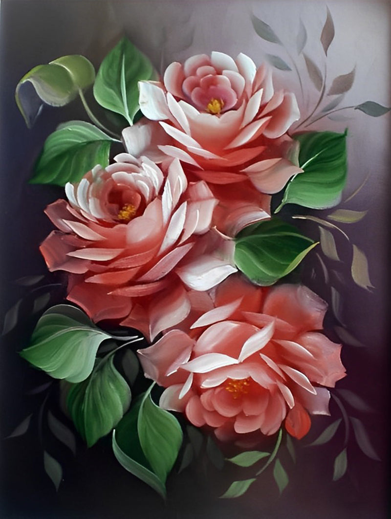 Huge Pink Peonies 5D DIY Diamond Painting Kits