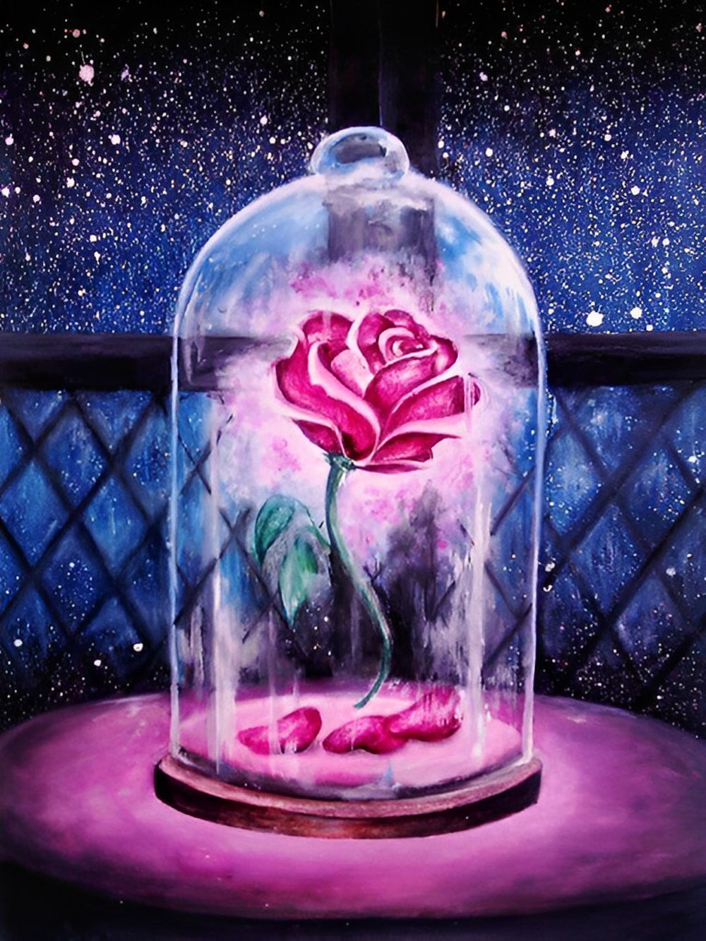 Eternal Rose Diamond Painting