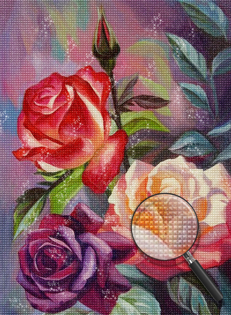 Drawn Roses 5D DIY Diamond Painting Kits