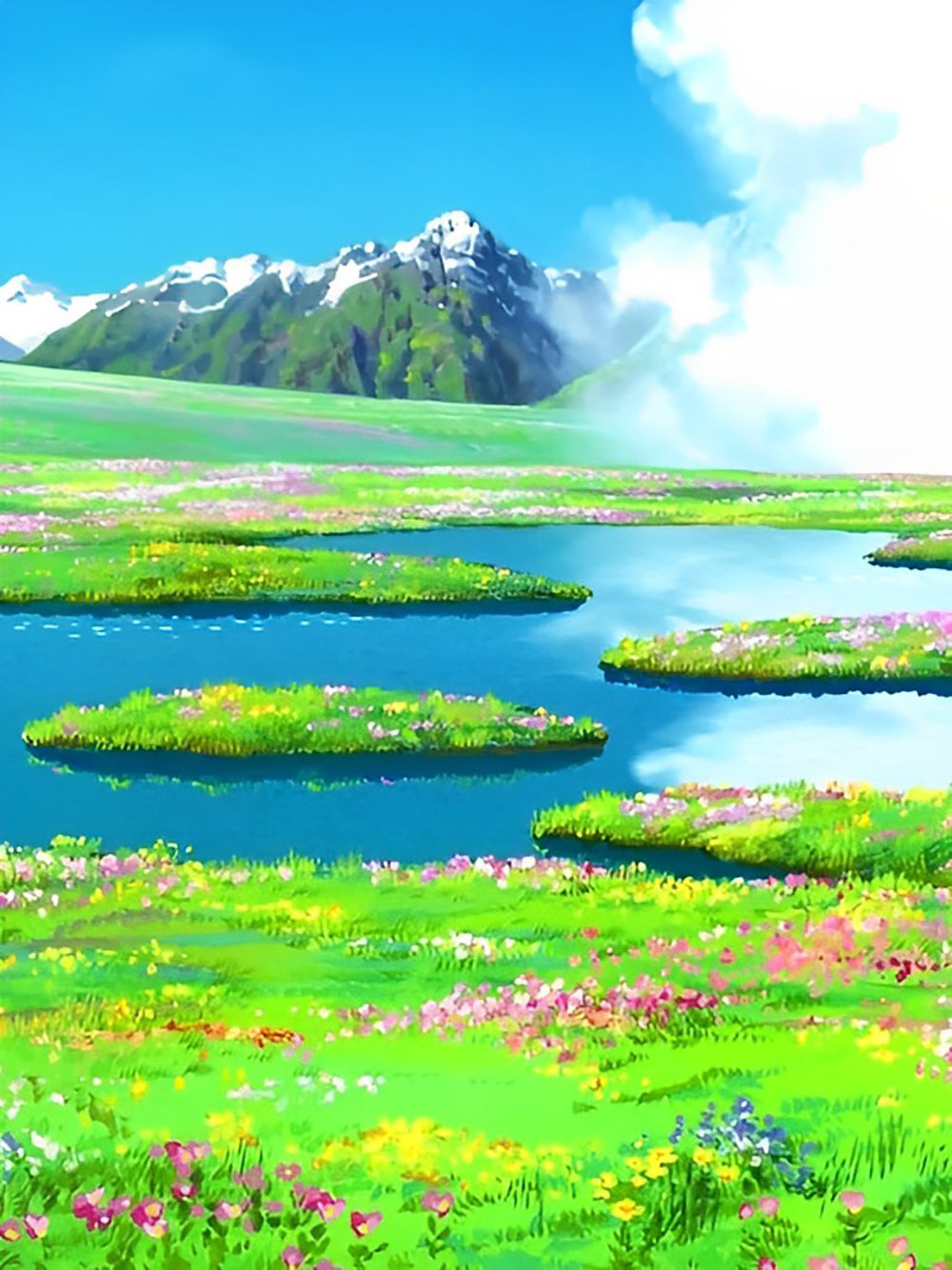 Howl's moving castle Diamond Painting