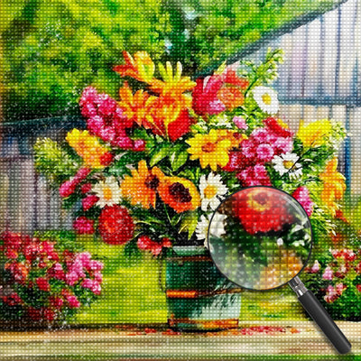 Colorful Flowers 5D DIY Diamond Painting Kits
